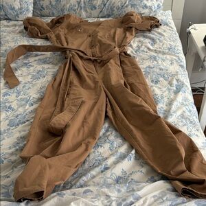 Nine West Brown Jumpsuit